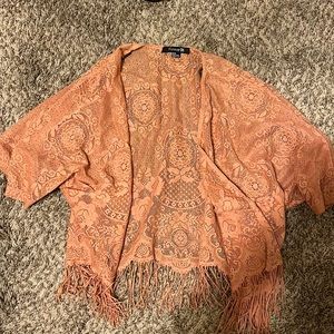 Pink shawl